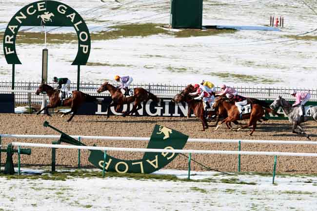 Arrivée quinté pmu PRIX DES FALAISES à CHANTILLY
