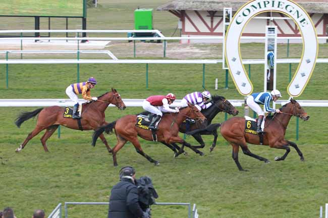 Arrivée quinté pmu PRIX DE LA CAPELLE à COMPIEGNE