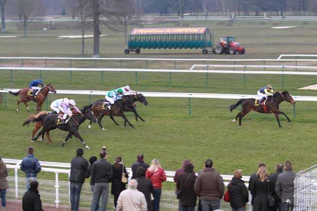 Arrivée quinté pmu PRIX DE SEGONZAC à COMPIEGNE