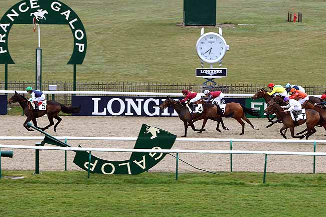 Arrivée quinté pmu PRIX DE LA ROCHE PAUVRE à CHANTILLY