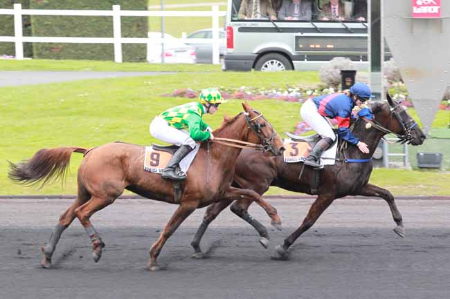 Arrivée quinté pmu PRIX DE LANGRES - PRIX DE L'AMITIE FRANCO-AFRICAINE à PARIS-VINCENNES