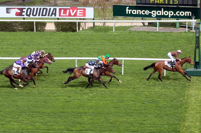 Arrivée quinté pmu PRIX NUBIENNE à SAINT-CLOUD