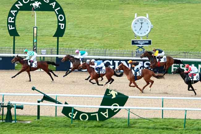 Arrivée quinté pmu PRIX DE LA CHAUSSEE PONTPOINT à CHANTILLY