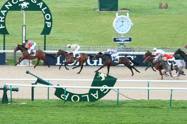 Arrivée quinté pmu PRIX DU CLOS DU PRIEURE à CHANTILLY