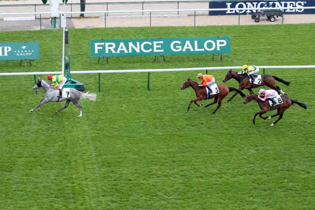 Arrivée quinté pmu PRIX DES GRANDS AUGUSTINS à LONGCHAMP