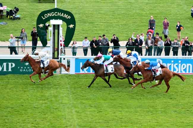 Arrivée quinté pmu PRIX DE LA SEINE à LONGCHAMP