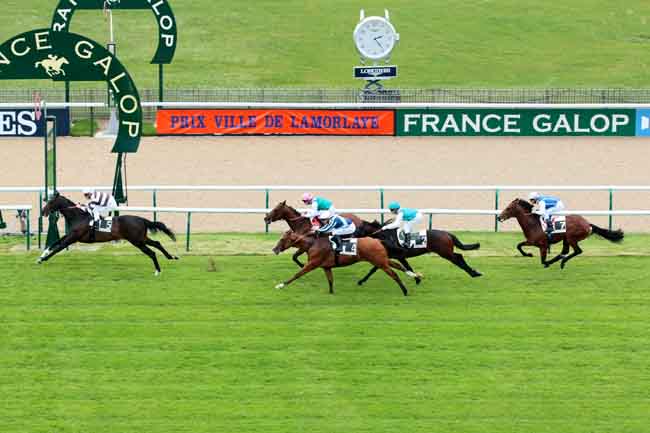 Arrivée quinté pmu PRIX DES FONTAINES à CHANTILLY