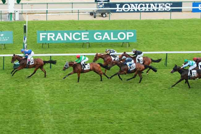Arrivée quinté pmu PRIX DE L'ESPLANADE à LONGCHAMP