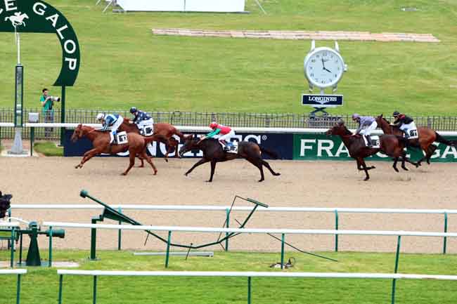 Arrivée quinté pmu PRIX SERGE BOIREAU à CHANTILLY