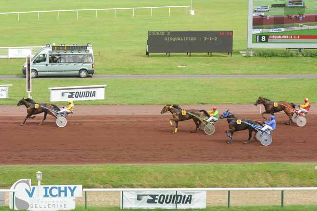 Arrivée quinté pmu PRIX DE LA SOCIETE DU CHEVAL FRANCAIS (GR B) à VICHY