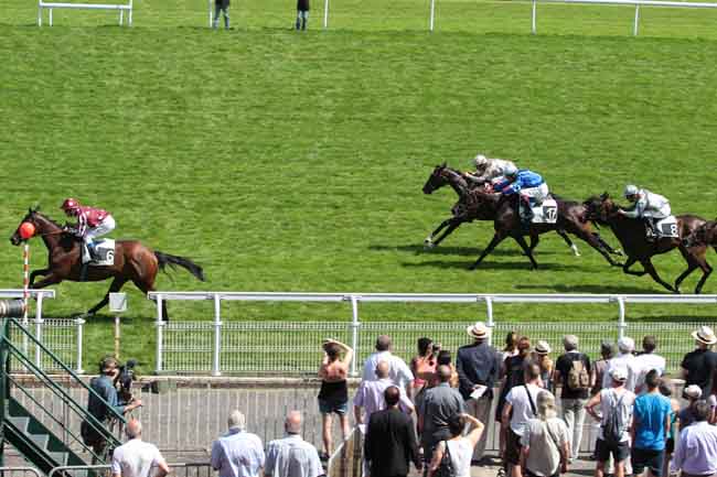 Arrivée quinté pmu PRIX AMANDINE à MAISONS-LAFFITTE