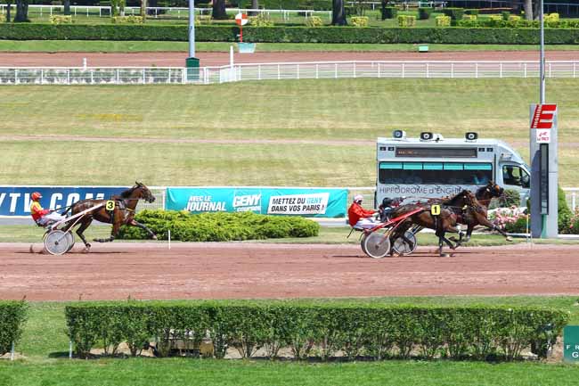 Arrivée quinté pmu PRIX DU FAUBOURG MONTMARTRE à ENGHIEN