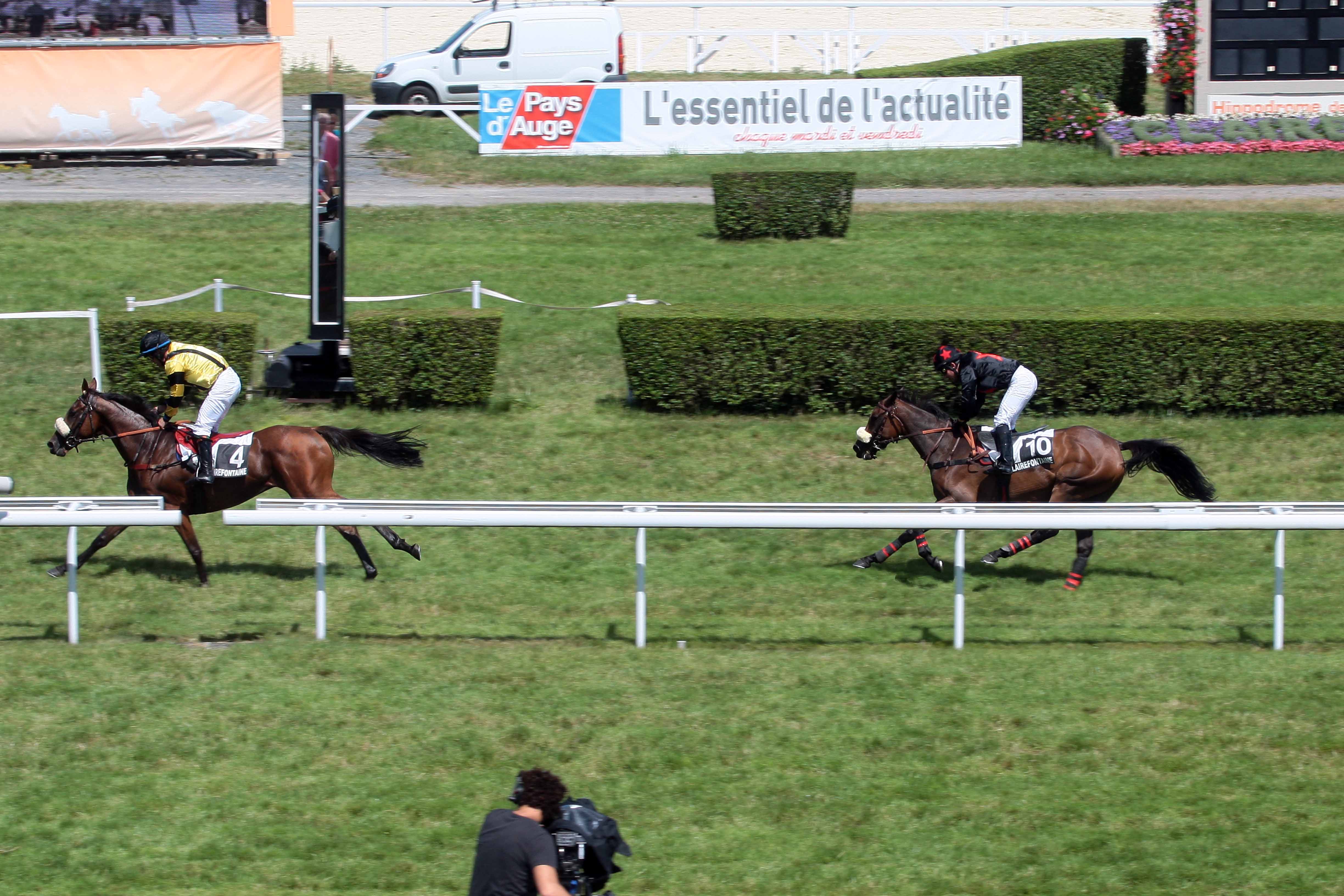 Arrivée quinté pmu PRIX LE BARON DUTACQ à CLAIREFONTAINE