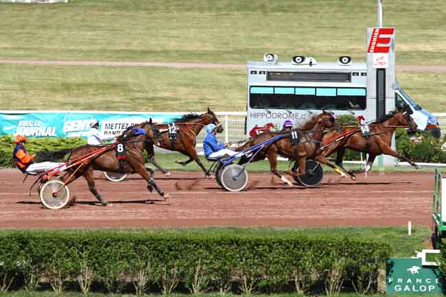 Arrivée quinté pmu PRIX DE LA PORTE CHAUMONT à ENGHIEN