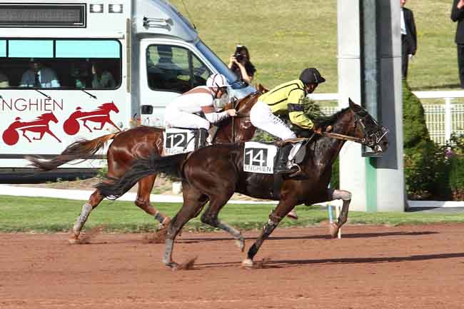 Arrivée quinté pmu PRIX DE PAILLENCOURT à ENGHIEN