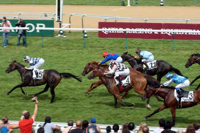 Arrivée quinté pmu PRIX DE BALLEROY (PRIX LONGINES) à DEAUVILLE