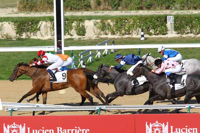 Arrivée quinté pmu PRIX DE LA HETRAIE à DEAUVILLE