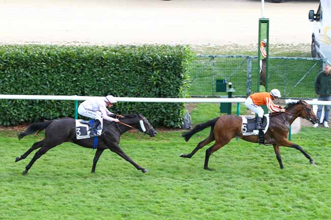Arrivée quinté pmu PRIX DE LA BORNE BLANCHE à CHANTILLY
