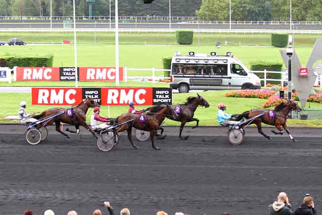 Arrivée quinté pmu PRIX DE L'ETOILE à PARIS-VINCENNES