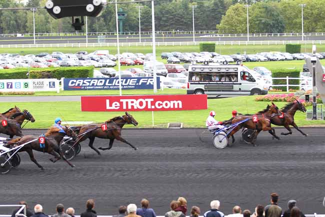 Arrivée quinté pmu PRIX EMILE BEZIERE à PARIS-VINCENNES