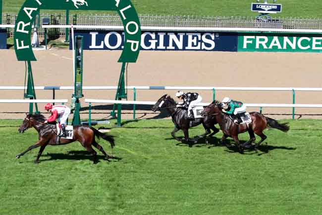 Arrivée quinté pmu PRIX DE LA ROUTE PILOTY à CHANTILLY