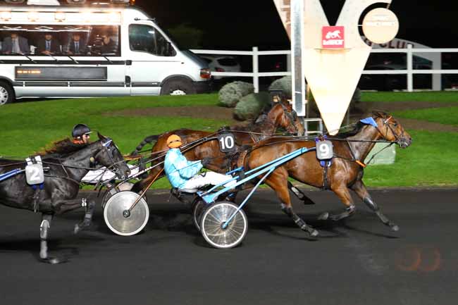 Arrivée quinté pmu PRIX LUDOVICA à PARIS-VINCENNES