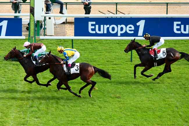 Arrivée quinté pmu PRIX DU VAL VAUVERT à LONGCHAMP