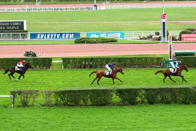 Arrivée quinté pmu PRIX DE BOURGES à ENGHIEN