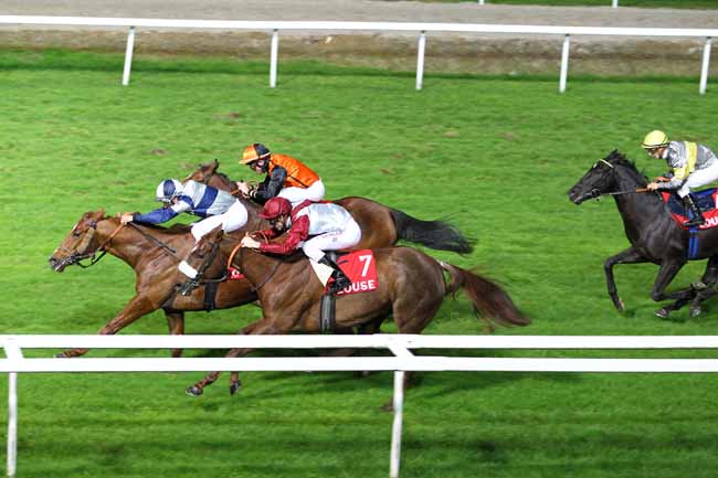 Arrivée quinté pmu PRIX MOVIDA (PRIX DES COMTES DE TOULOUSE) à TOULOUSE