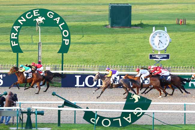 Arrivée quinté pmu PRIX DES FEINTES à CHANTILLY