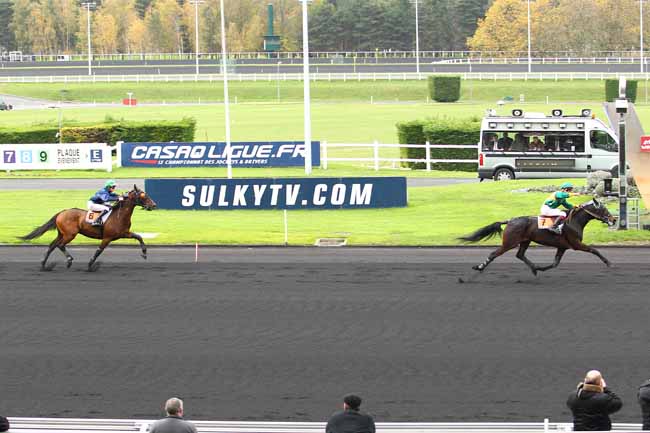 Arrivée quinté pmu PRIX DE L'ILE DE RE à PARIS-VINCENNES