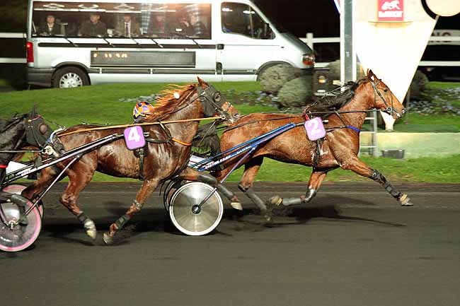 Arrivée quinté pmu PRIX HERMENTARIA à PARIS-VINCENNES