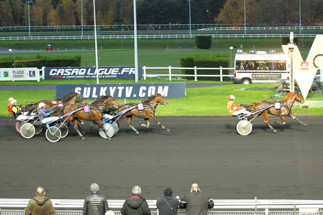 Arrivée quinté pmu PRIX DES DAHLIAS à PARIS-VINCENNES