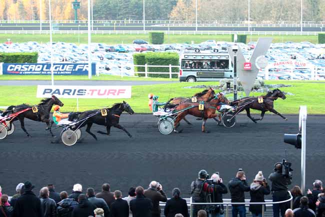 Arrivée quinté pmu PRIX GENY.COM - PARIS TURF - PRIX MAURICE DE FOLLEVILLE à PARIS-VINCENNES