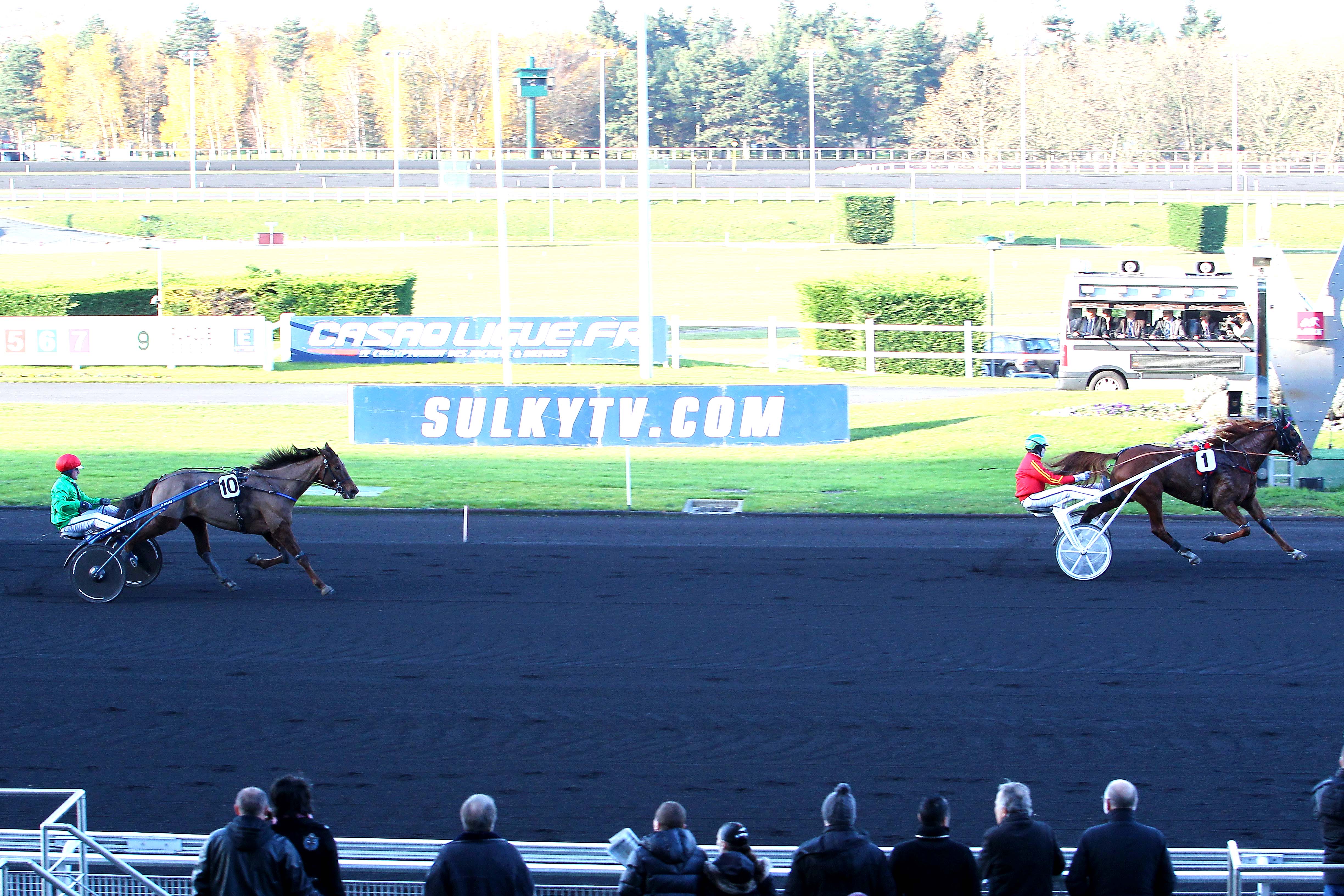 Arrivée quinté pmu PRIX DE MIRAMBEAU à PARIS-VINCENNES