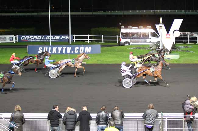 Arrivée quinté pmu PRIX DE COGOLIN à PARIS-VINCENNES