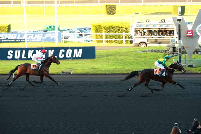 Arrivée quinté pmu PRIX SANS DIRE OUI à PARIS-VINCENNES