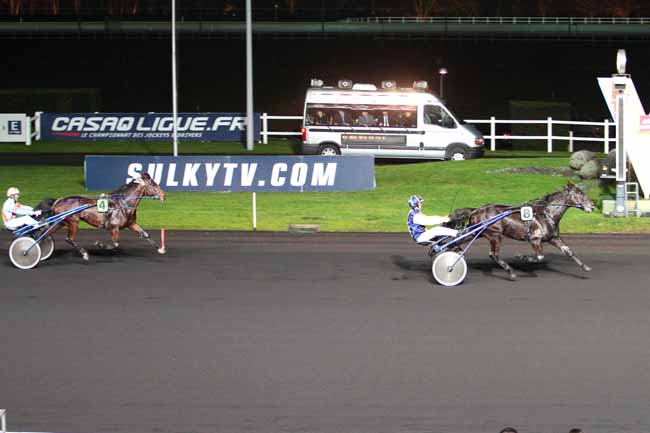 Arrivée quinté pmu PRIX D'ERBRAY (GR B) à PARIS-VINCENNES