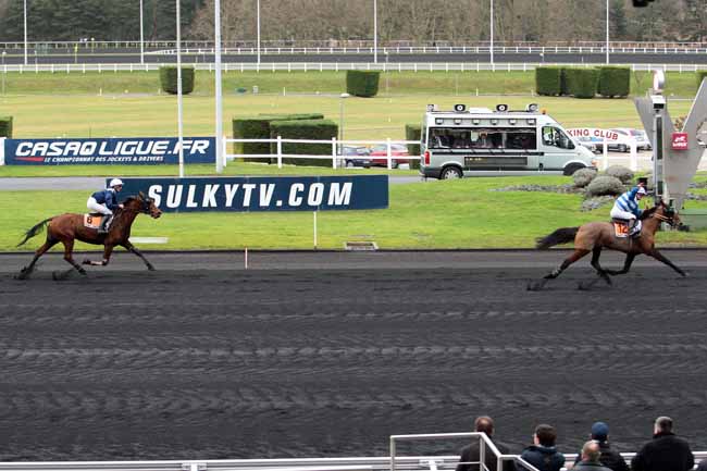 Arrivée quinté pmu PRIX YVONNICK BODIN à PARIS-VINCENNES
