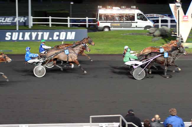 Arrivée quinté pmu PRIX D'ERAGNY à PARIS-VINCENNES