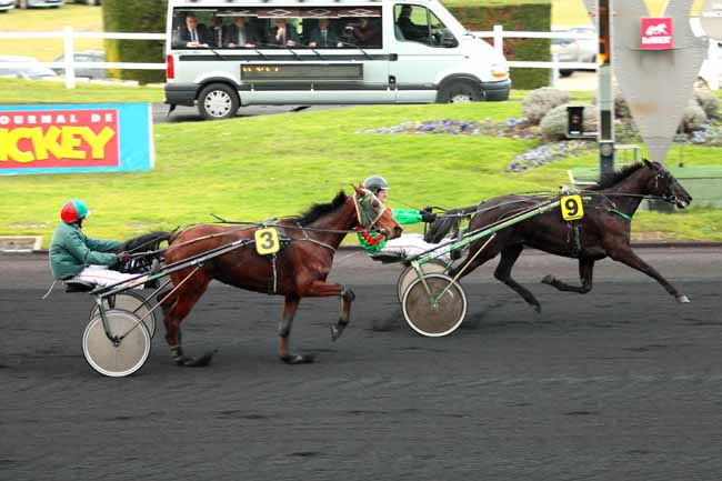 Arrivée quinté pmu PRIX DE TALENCE à PARIS-VINCENNES