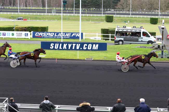Arrivée quinté pmu PRIX DE RIBEAUVILLE à PARIS-VINCENNES
