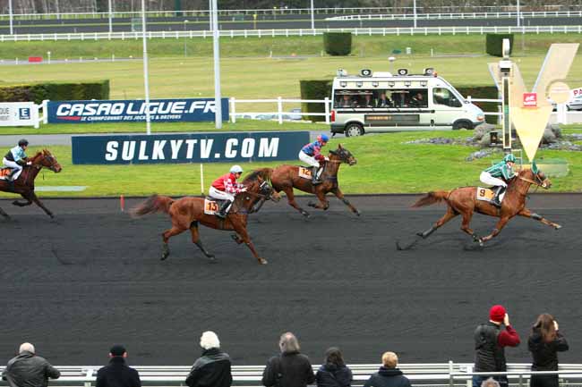 Arrivée quinté pmu PRIX DE SARTILLY à PARIS-VINCENNES