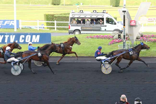 Arrivée quinté pmu PRIX D'ISSOIRE (GR B) à PARIS-VINCENNES