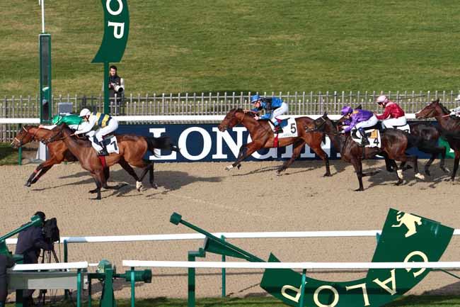 Arrivée quinté pmu PRIX DE LA ROUTE DE CONDE à CHANTILLY