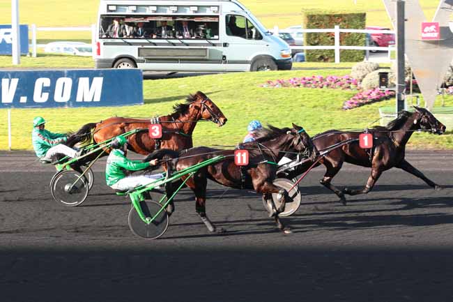 Arrivée quinté pmu PRIX DE LA MARNE à PARIS-VINCENNES