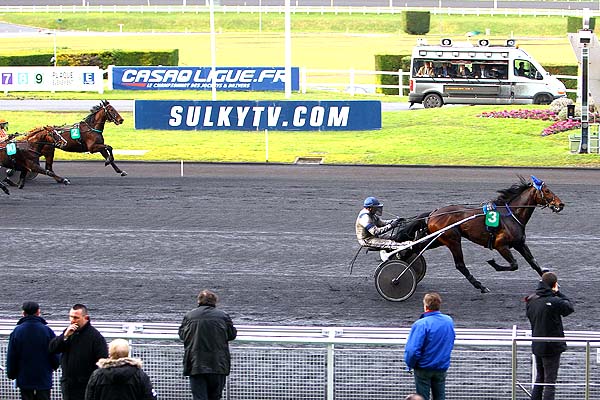 Arrivée quinté pmu PRIX DOMINIQUE SAVARY - PRIX DE RAMATUELLE à PARIS-VINCENNES