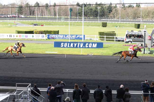 Arrivée quinté pmu PRIX DE MORTAGNE à PARIS-VINCENNES