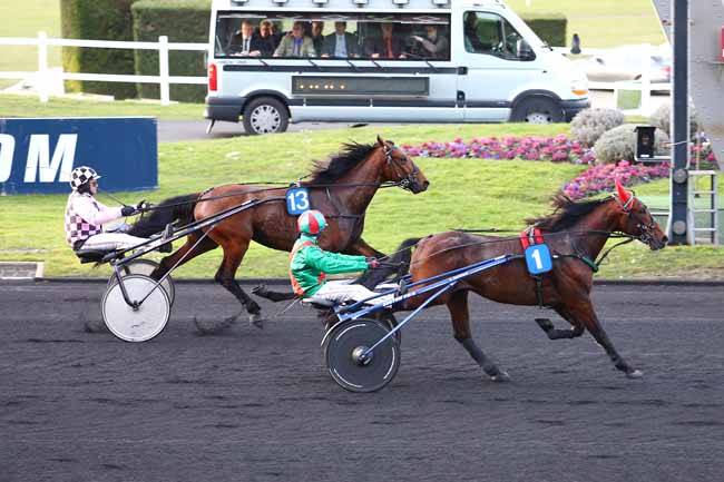 Arrivée quinté pmu PRIX DE GRAIGNES à PARIS-VINCENNES