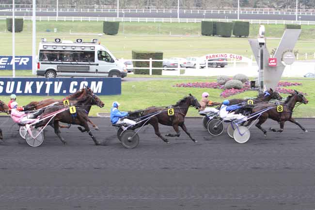 Arrivée quinté pmu PRIX DE CHALLANS à PARIS-VINCENNES